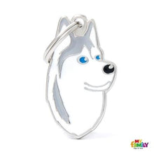 Charger l&#39;image dans la galerie, Médaille pour chien collection Friends, HUSKY, Couleurs variées - Boutique Le Jardin Des Animaux -médailleBoutique Le Jardin Des AnimauxMF13
