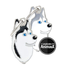 Charger l&#39;image dans la galerie, Médaille pour chien collection Friends, HUSKY, Couleurs variées - Boutique Le Jardin Des Animaux -médailleBoutique Le Jardin Des AnimauxMF13
