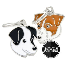 Charger l&#39;image dans la galerie, Médaille pour chien collection Friends, JACK RUSSELL, couleurs variées - Boutique Le Jardin Des Animaux -médailleBoutique Le Jardin Des AnimauxMF25ORANGE
