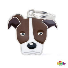 Charger l&#39;image dans la galerie, Médaille pour chien collection Friends, PITBULL, Couleurs variées - Boutique Le Jardin Des Animaux -médailleBoutique Le Jardin Des AnimauxMF06

