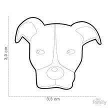 Charger l&#39;image dans la galerie, Médaille pour chien collection Friends, PITBULL, Couleurs variées - Boutique Le Jardin Des Animaux -médailleBoutique Le Jardin Des AnimauxMF06
