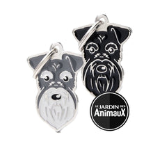 Charger l&#39;image dans la galerie, Médaille pour chien collection Friends, SCHNAUZER, Couleurs variées - Boutique Le Jardin Des Animaux -médailleBoutique Le Jardin Des AnimauxMF27NBLACK
