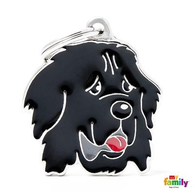 Médaille pour chien collection Friends, TERRE-NEUVE - Boutique Le Jardin Des Animaux -médailleBoutique Le Jardin Des AnimauxMF17