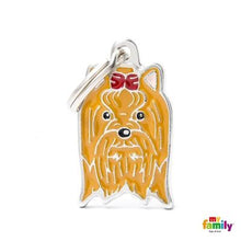Charger l&#39;image dans la galerie, Médaille pour chien collection Friends, YORKSHIRE - Boutique Le Jardin Des Animaux -médailleBoutique Le Jardin Des AnimauxMF07N

