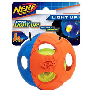 Nerf Dog balle à frapper contentant une ampoule DEL - Boutique Le Jardin Des Animaux -jouet chienBoutique Le Jardin Des AnimauxVP6787