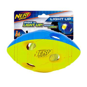 Nerf Dog ballon de football à frapper contentant une ampoule DEL - Boutique Le Jardin Des Animaux -jouet chienBoutique Le Jardin Des AnimauxVP6789