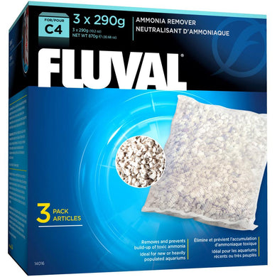 Neutralisant d'ammoniaque Série C4, paquet de 3 Fluval - Boutique Le Jardin Des Animaux -Masse FiltranteBoutique Le Jardin Des Animaux14016