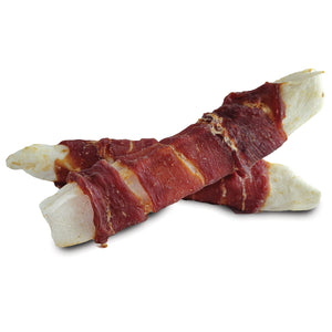 Torsades de cuir brut enrobés de canard Snack Bar Dogit