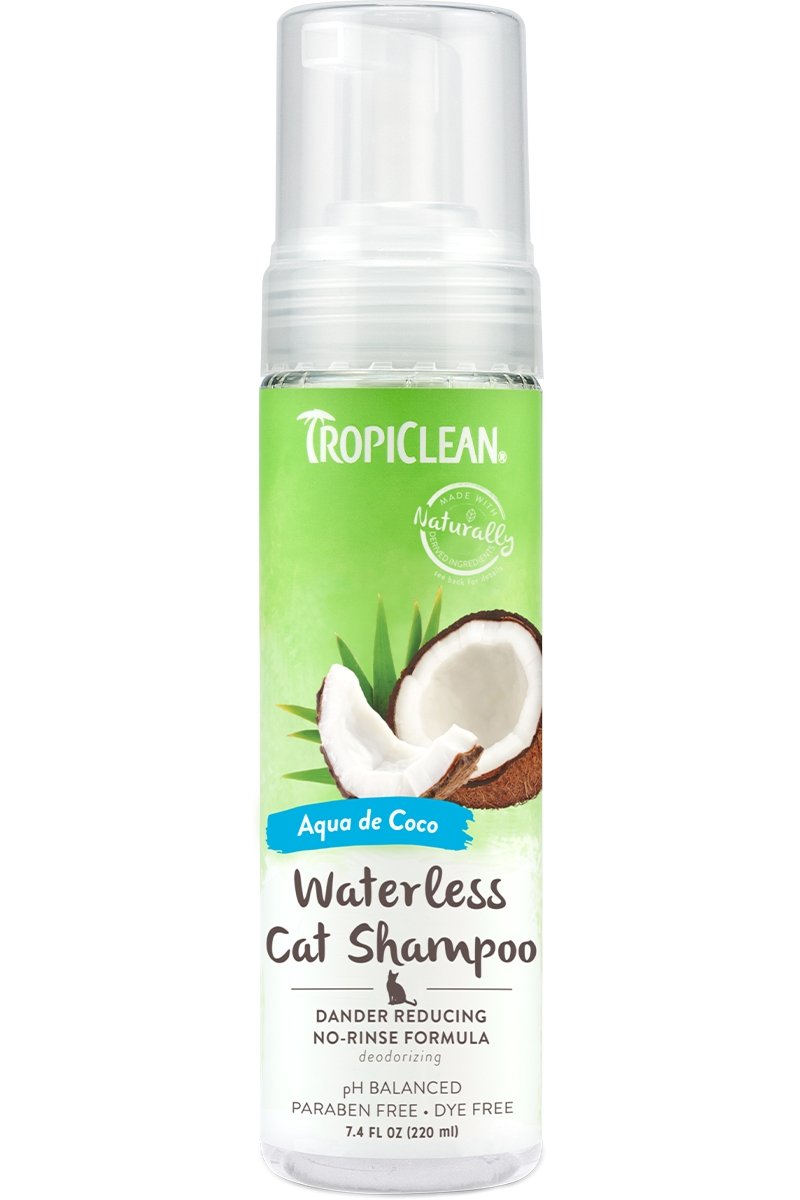 Tropiclean Nettoyant contrôle des pellicules sans eau pour chat - Boutique Le Jardin Des Animaux -SoinsBoutique Le Jardin Des AnimauxTC869059