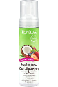 Tropiclean Nettoyant en profondeur sans eau pour chat - Boutique Le Jardin Des Animaux -SoinsBoutique Le Jardin Des AnimauxTC869042