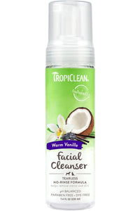 Tropiclean nettoyant facial pour chien et chat - Boutique Le Jardin Des Animaux -SoinsBoutique Le Jardin Des AnimauxTC869035