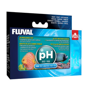 Trousse d'analyse du pH à gamme étendue (4,9 - 9,0) Fluval - Boutique Le Jardin Des Animaux -Traitement de l'eauBoutique Le Jardin Des AnimauxA7815