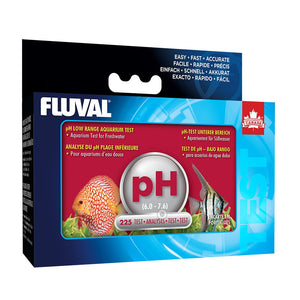 Trousse d'analyse du pH à gamme inférieur (6,0 - 7,6) Fluval - Boutique Le Jardin Des Animaux -Traitement de l'eauBoutique Le Jardin Des AnimauxA7810