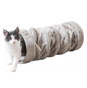 Tunnel de jeu gris - Trixie - Boutique Le Jardin Des Animaux -Griffoir, meuble et litBoutique Le Jardin Des AnimauxTRE42982