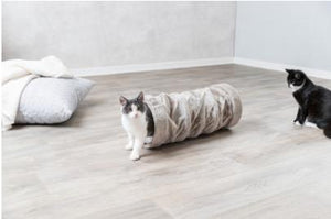 Tunnel de jeu gris - Trixie - Boutique Le Jardin Des Animaux -Griffoir, meuble et litBoutique Le Jardin Des AnimauxTRE42982