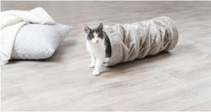 Tunnel de jeu gris - Trixie - Boutique Le Jardin Des Animaux -Griffoir, meuble et litBoutique Le Jardin Des AnimauxTRE42982