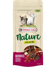 Charger l&#39;image dans la galerie, Versele Laga Nature Snack Berries pour petits mammifères 85g - Boutique Le Jardin Des Animaux -Gâterie petit mammifèreBoutique Le Jardin Des Animauxh-461434
