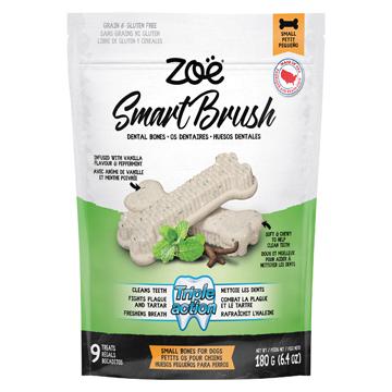 Zoé gâterie dentaire pour chien smart brush petit os - Boutique Le Jardin Des Animaux -Gâterie pour chienBoutique Le Jardin Des Animaux92056